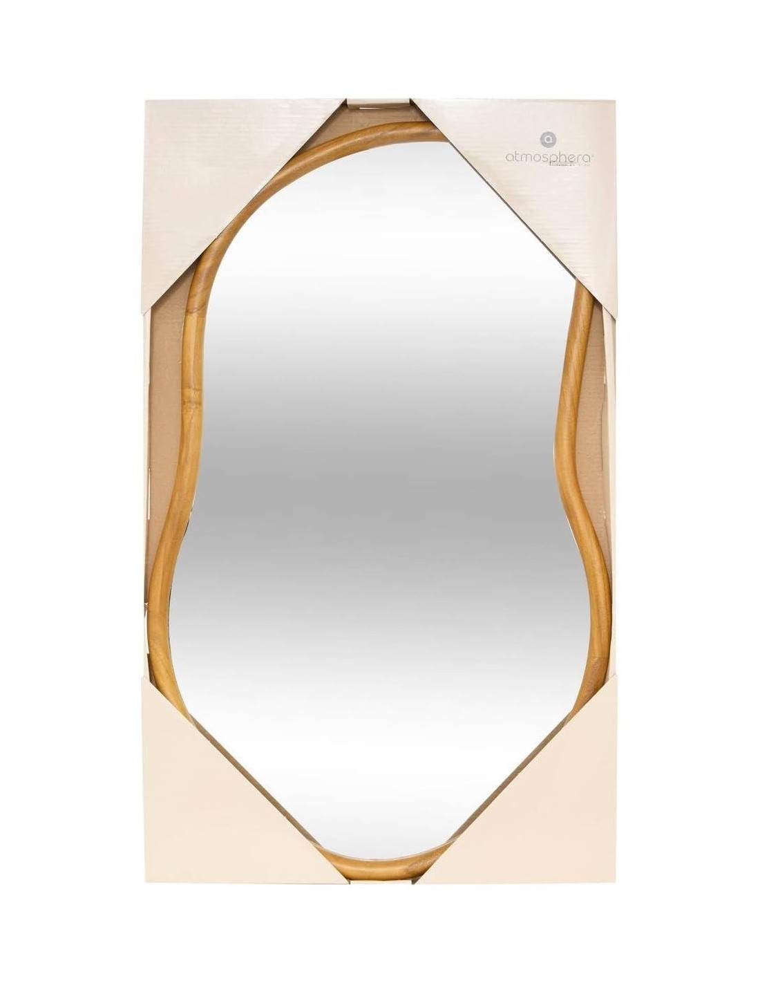 Atmosphera – Specchio Livia in legno 45x75 cm