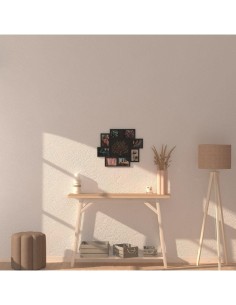 Atmosphera – Cofanetto decorativo da parete "David" con 8 cornici in vetro 2