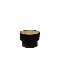 TAVOLINO 197741B ENOLA MDF NERO 55X38CM