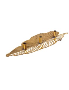 Portacandela Dorato Mirleft 3 Pezzi, Elegante Decorazione di Natale per Illuminare la Tua Casa, La Magia di Natale