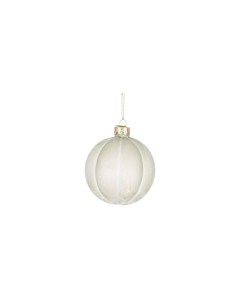 Sfera di Natale Satiny 8cm Verde in Vetro, La Magia di Natale per Decorazioni Festive e Brillanti