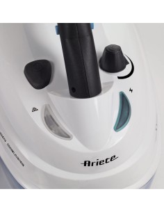 Ariete 4146 XVapor Deluxe, Pulitore a Vapore Mobile, 5 Bar, 1500W, Autonomia 55 Min, Serbatoio 1,6L, Bianco