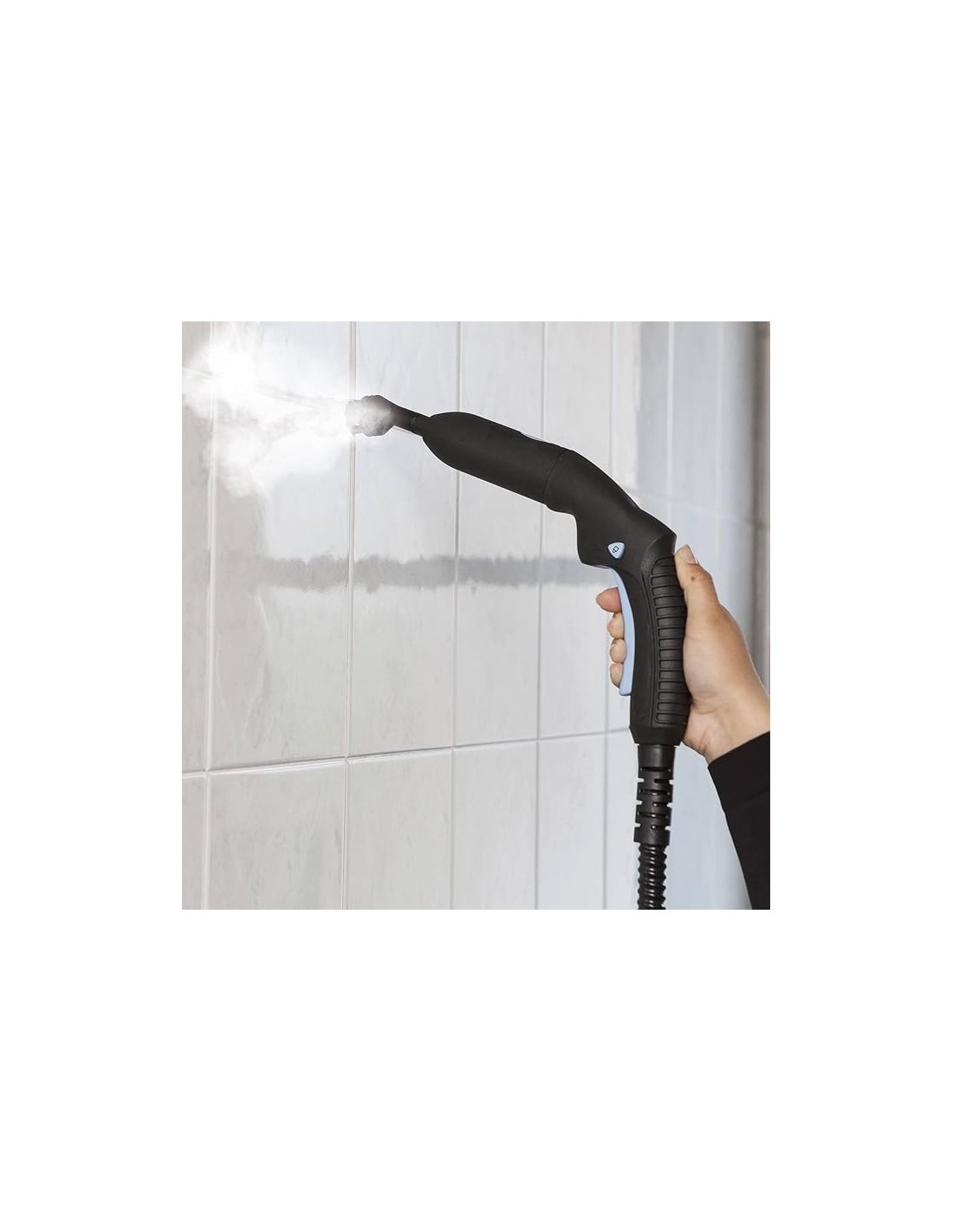 Ariete 4146 XVapor Deluxe, Pulitore a Vapore Mobile, 5 Bar, 1500W, Autonomia 55 Min, Serbatoio 1,6L, Bianco