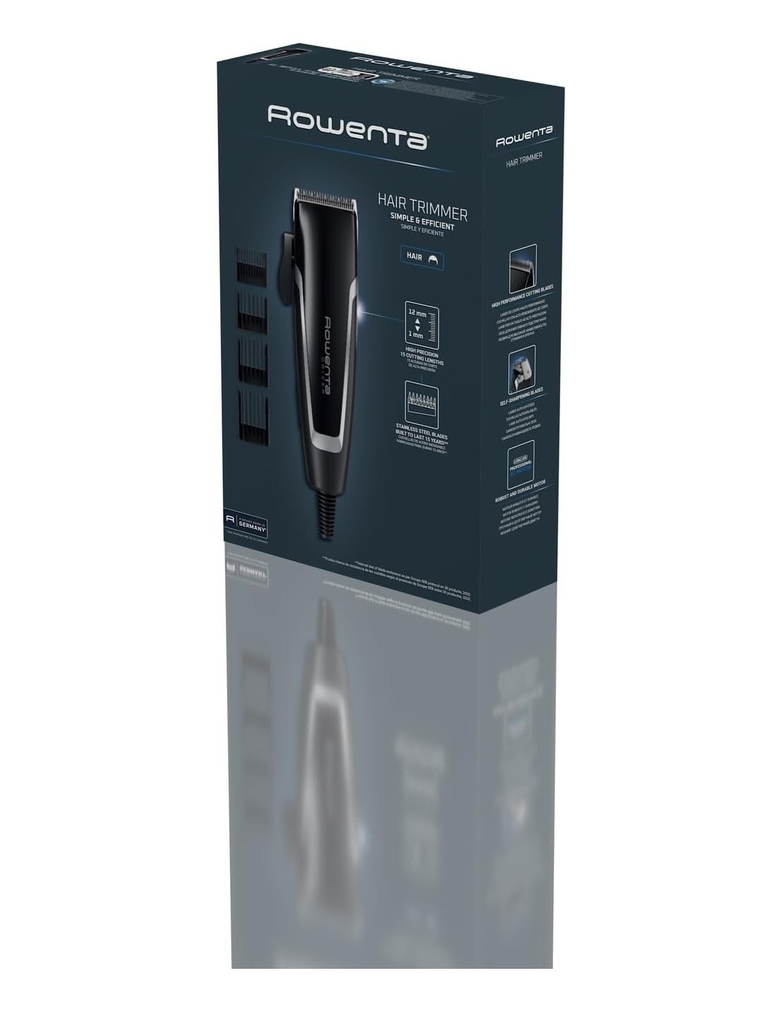 REGOLACAPELLI TN1603 15REG LAMA INOX NERO su TreG Ingrosso