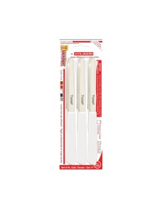 SET 6 COLTELLI TAVOLA 11CM COLORI ASSORTITI