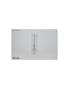 PUNTALE 59325 30CM SILVER LUCIDO su TreG Ingrosso