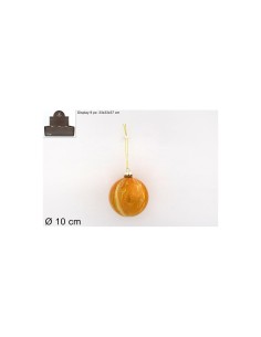 SFERA 969638 VETRO 10CM MARMORIZZATA ORO su TreG Ingrosso