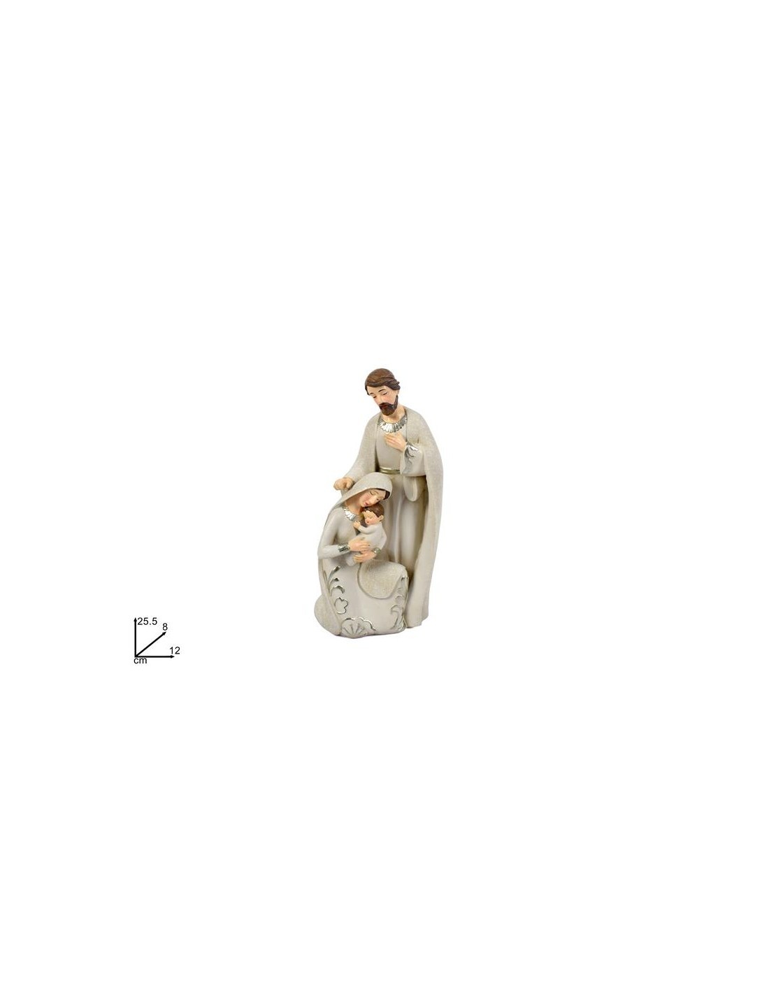 NATIVITÀ 68075 RESINA 25,5CM (0600) su TreG Ingrosso