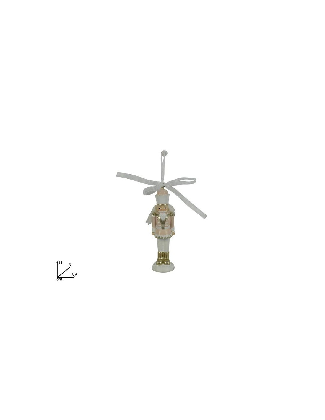 PENDENTE 05108 SCHIACCIANOCI ROSA 11CM (0210) su TreG Ingrosso