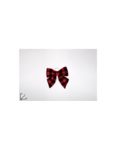FIOCCO 34CM QUADRI NERO/ROSSO su TreG Ingrosso