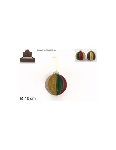 SFERA VETRO 10CM MULTICOLOR ASSORTITO su TreG Ingrosso