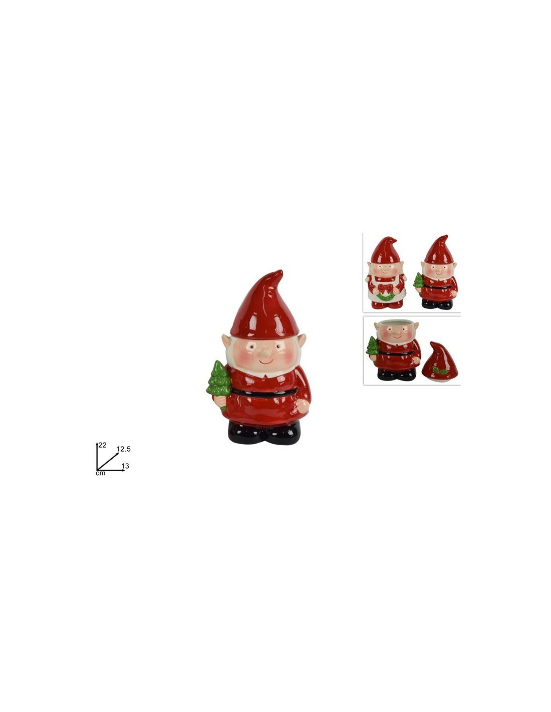 BARATTOLO CERAMICA FOLLETTO ASSORTITO su TreG Ingrosso