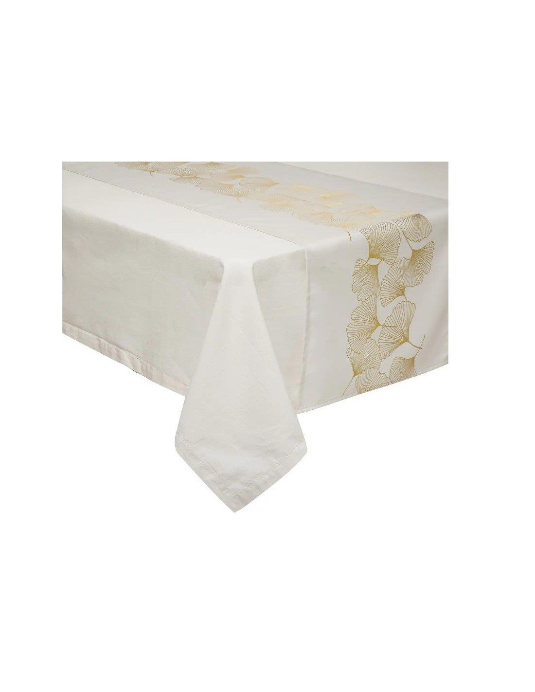 RUNNER 175757 45X200 BIANCO FOGLIE DI GINKGO su TreG Ingrosso