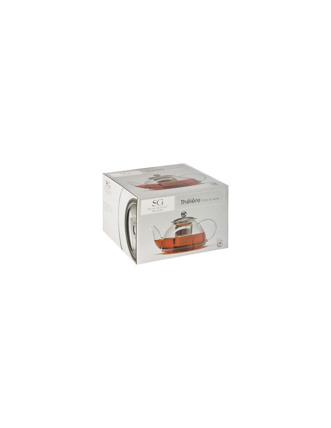 THEIERA 150091 VETRO C/TAPPO ACCIAIO 85CL su TreG Ingrosso