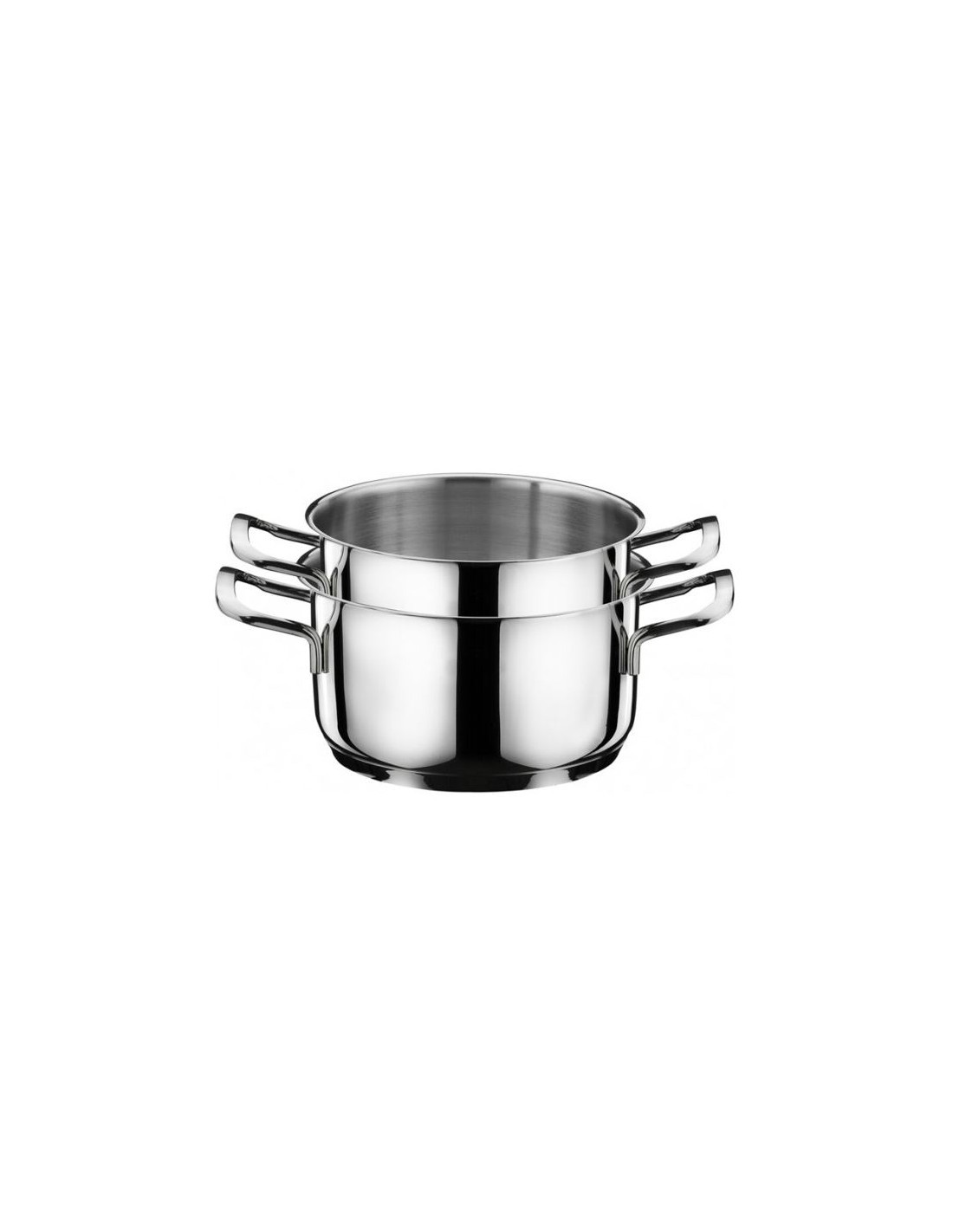 ANETT SET 2 CASSERUOLE 1185 22/24 INOX su TreG Ingrosso