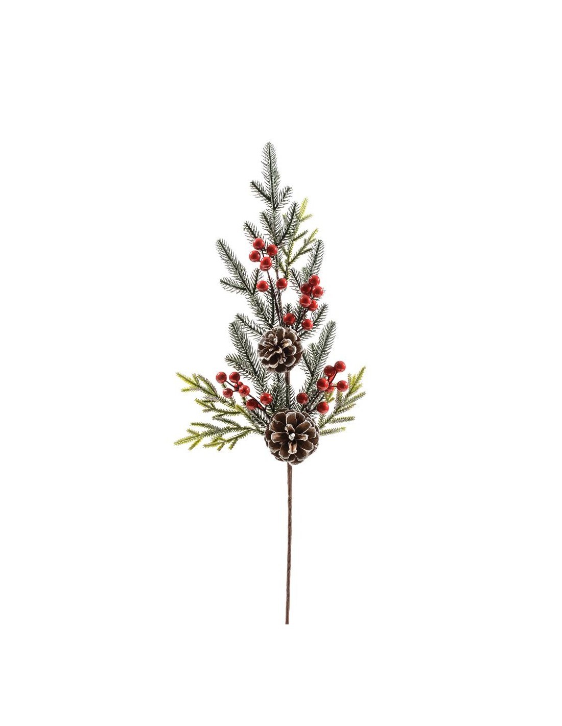 Tralcio di Natale con Bacche 72cm - La Magia di Natale per un tocco naturale e festoso