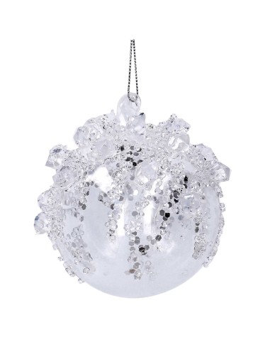 SFERA 635888 VETRO 8CM CRISTALLI
