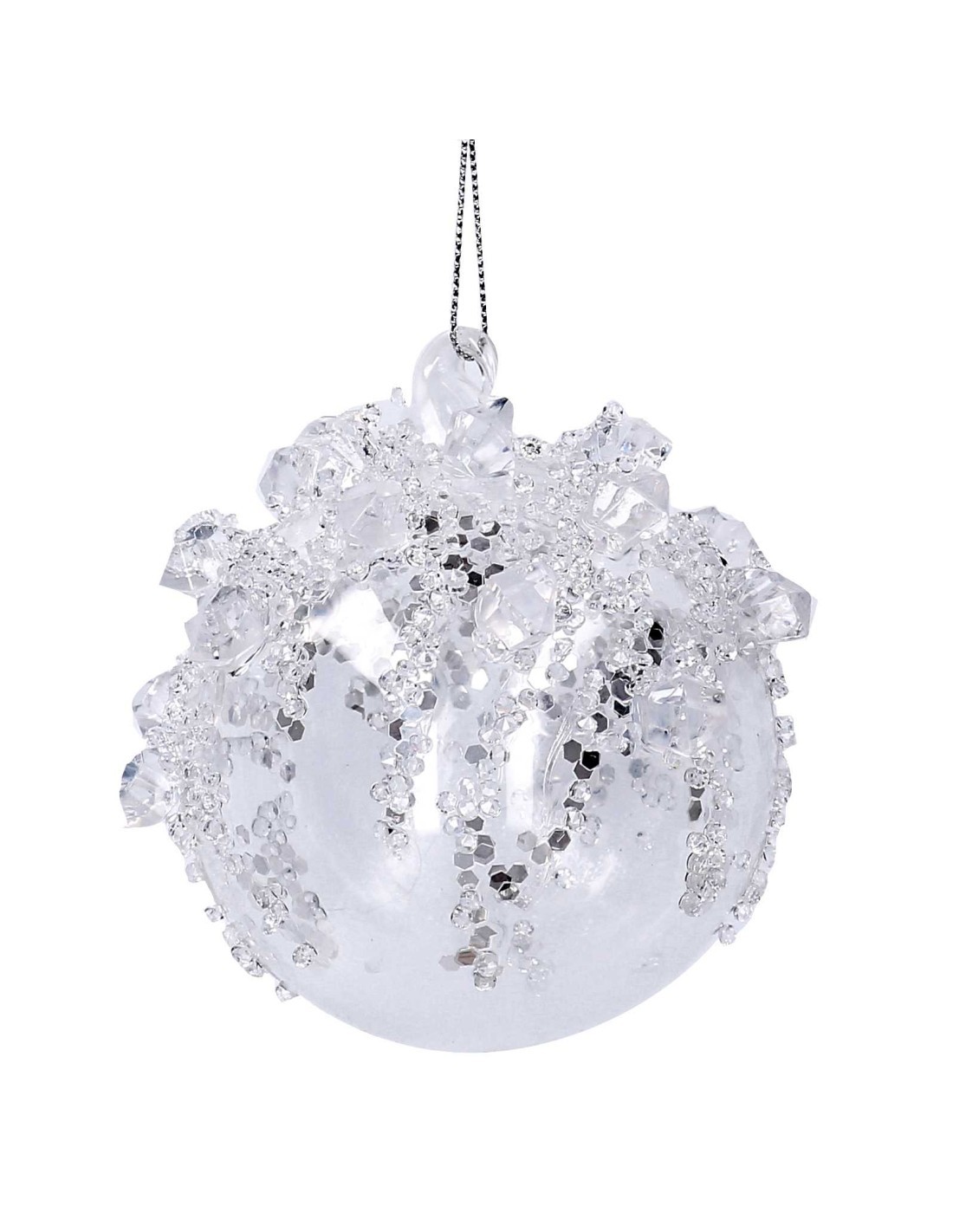 SFERA 635888 VETRO 8CM CRISTALLI