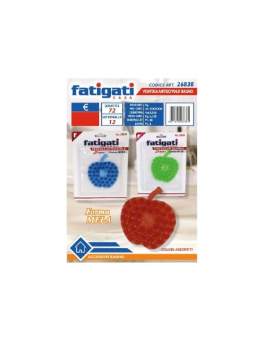 VENTOSA ANTISCIVOLO 26838 FORMA MELA
