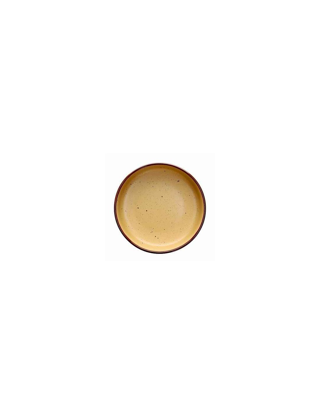 Piatto Fondo Tognana Urban Bruges Ocra Ø 18,5 cm in Stoneware – Stile Autunnale