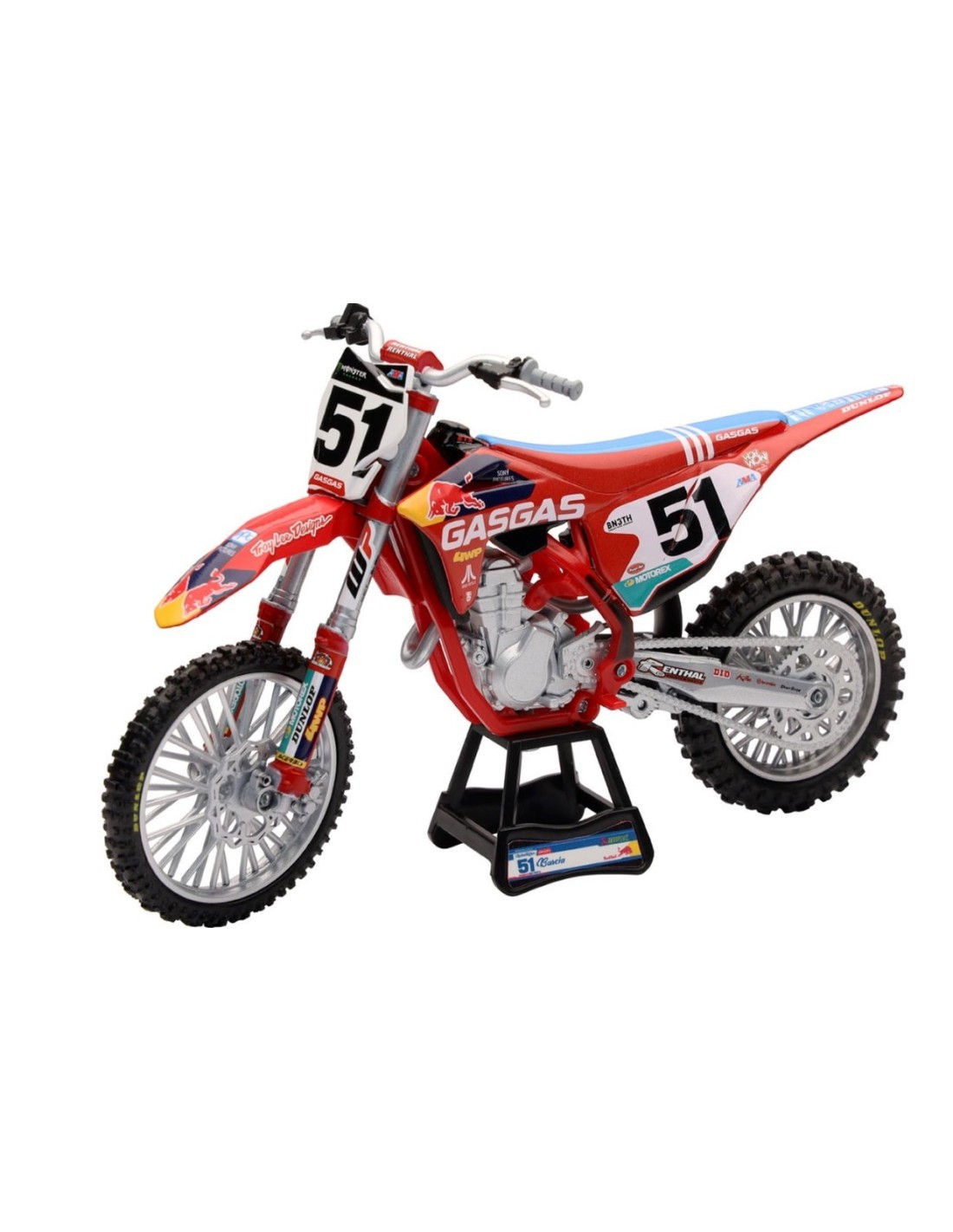 MOTOMODELLO 58303 1:12 GASGAS MC450F JUSTIN BARCIA