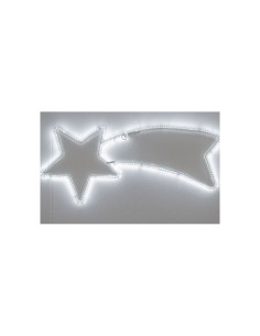 SERIE LUMINOSA 64492 STELLA COMETA 192LED 80CM B.CO FREDDO su TreG ...