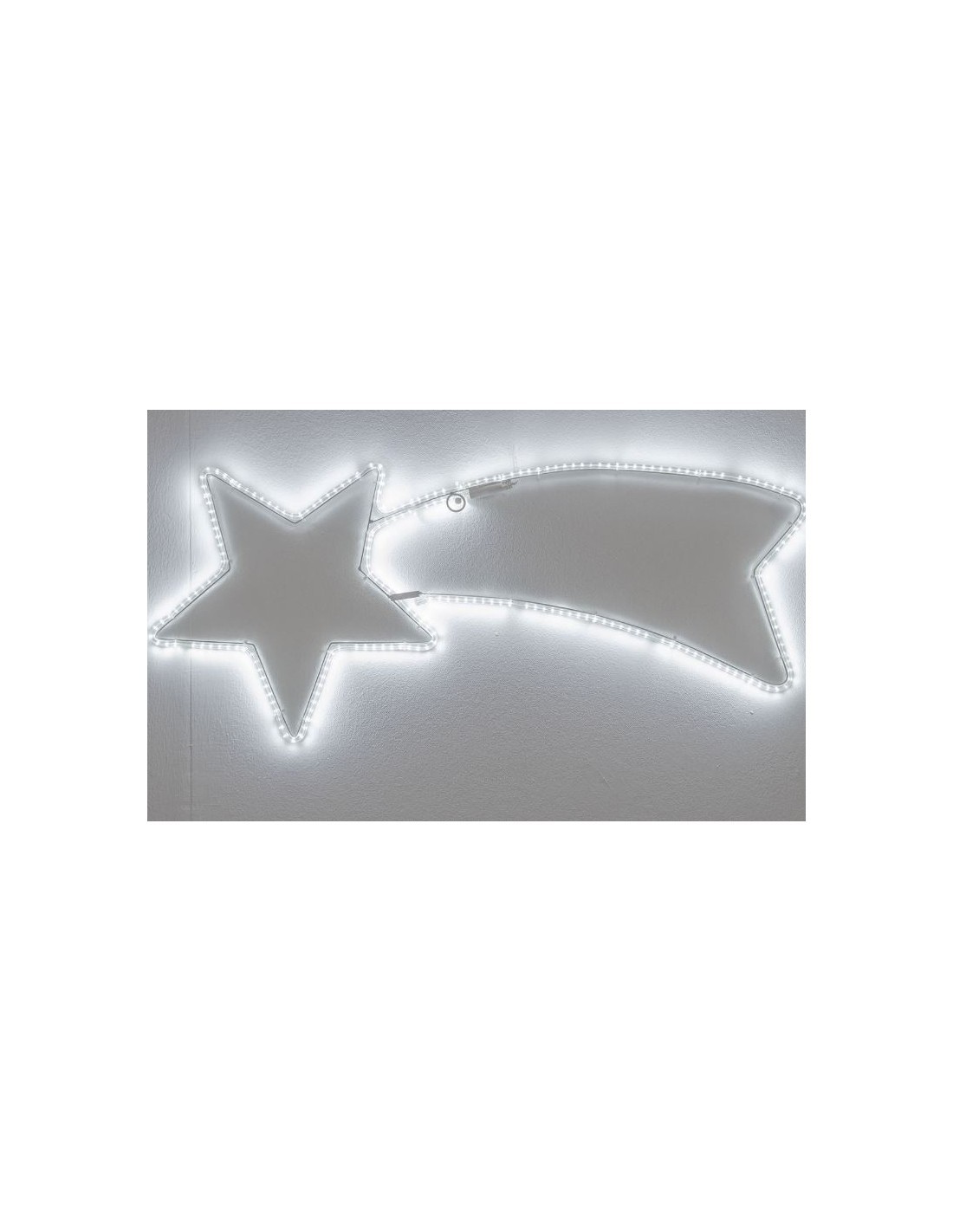 SERIE LUMINOSA 64492 STELLA COMETA 192LED 80CM B.CO FREDDO su TreG ...