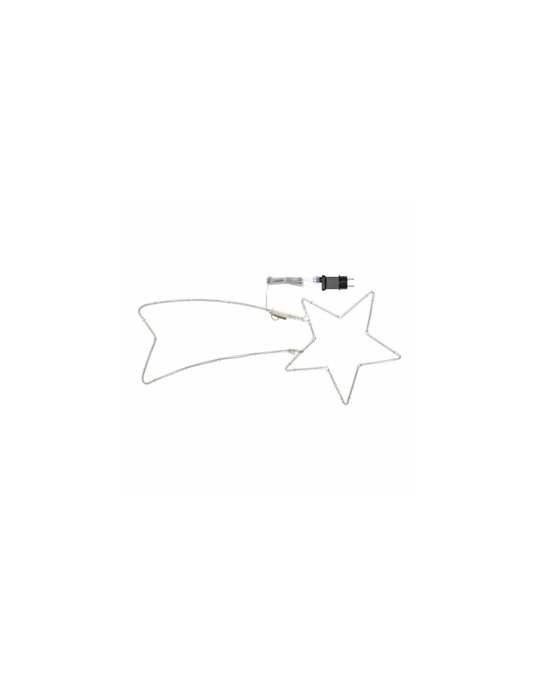 SERIE LUMINOSA 64492 STELLA COMETA 192LED 80CM B.CO FREDDO su TreG ...