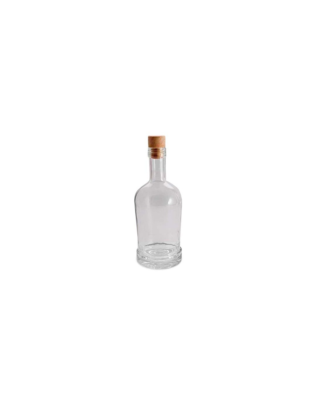 KING BOTTIGLIA IN VETRO TONDA 500 ML su TreG Ingrosso
