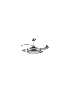 VENTILATORE DA SOFFITTO CON 4 PALE RICHIUDIBILI, LUCE E TELECOMANDO...