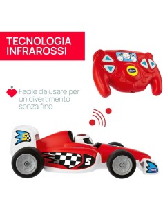 Chicco Tom Race RC - Macchinina Telecomandata per Bambini (2-6 Anni)