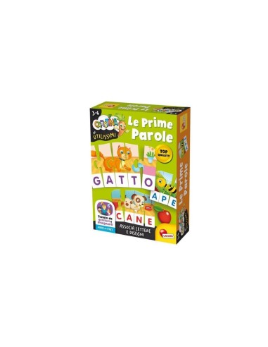 Carotina Gli Utilissimi Le Prime Parole, Associa Lettere e Disegni, Metodo Didattico Efficace, Tessere Autocorrettive
