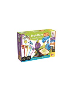 Carotina Proiettore Scuola di Lettura e Scrittura, Proiettore Didattico, Scrittura e Disegno, Lavagna Scrivi e Cancella-Lisciani