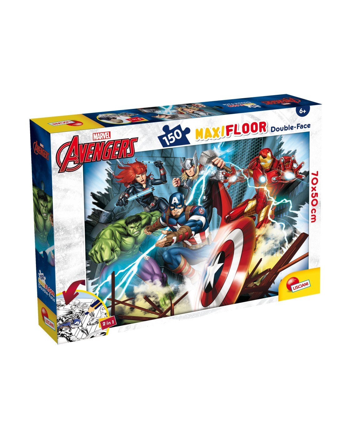 Marvel Puzzle Df Maxi Floor 150 Avengers
