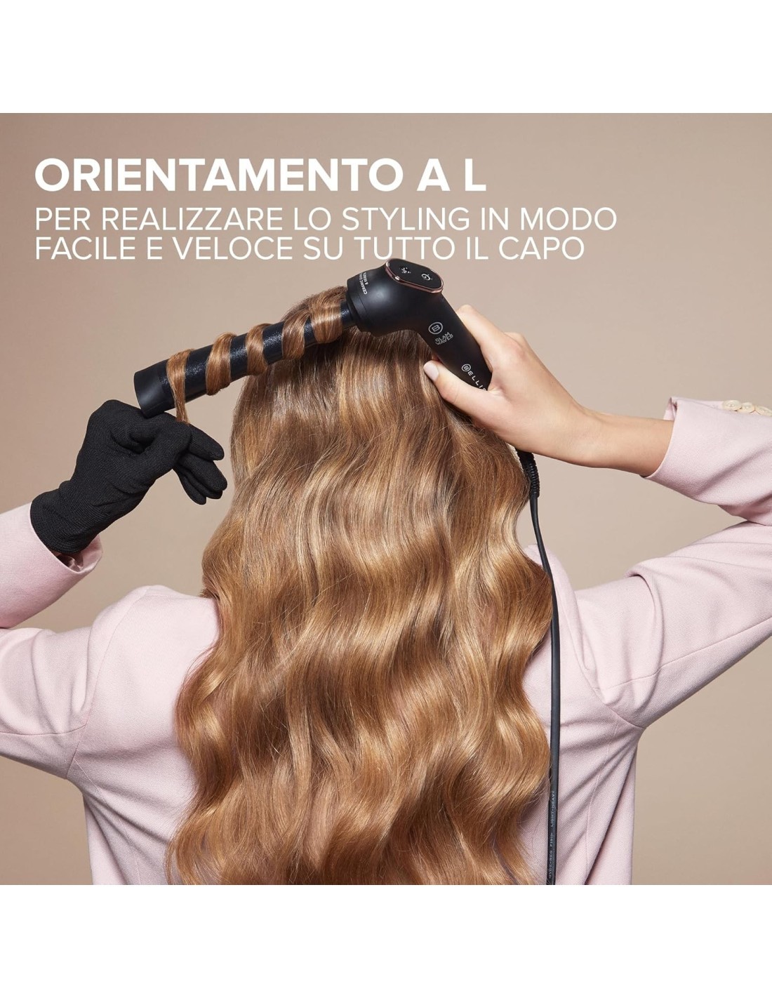 ARRICCIACAPELLI 11856 GLAM WAVES 64WBellissima Imetec Glam Waves – Ferro Arricciacapelli Conico
