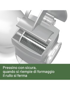 Imetec Grattugissima Grattugia Elettrica 150 W per Formaggio e Frutta Secca 2