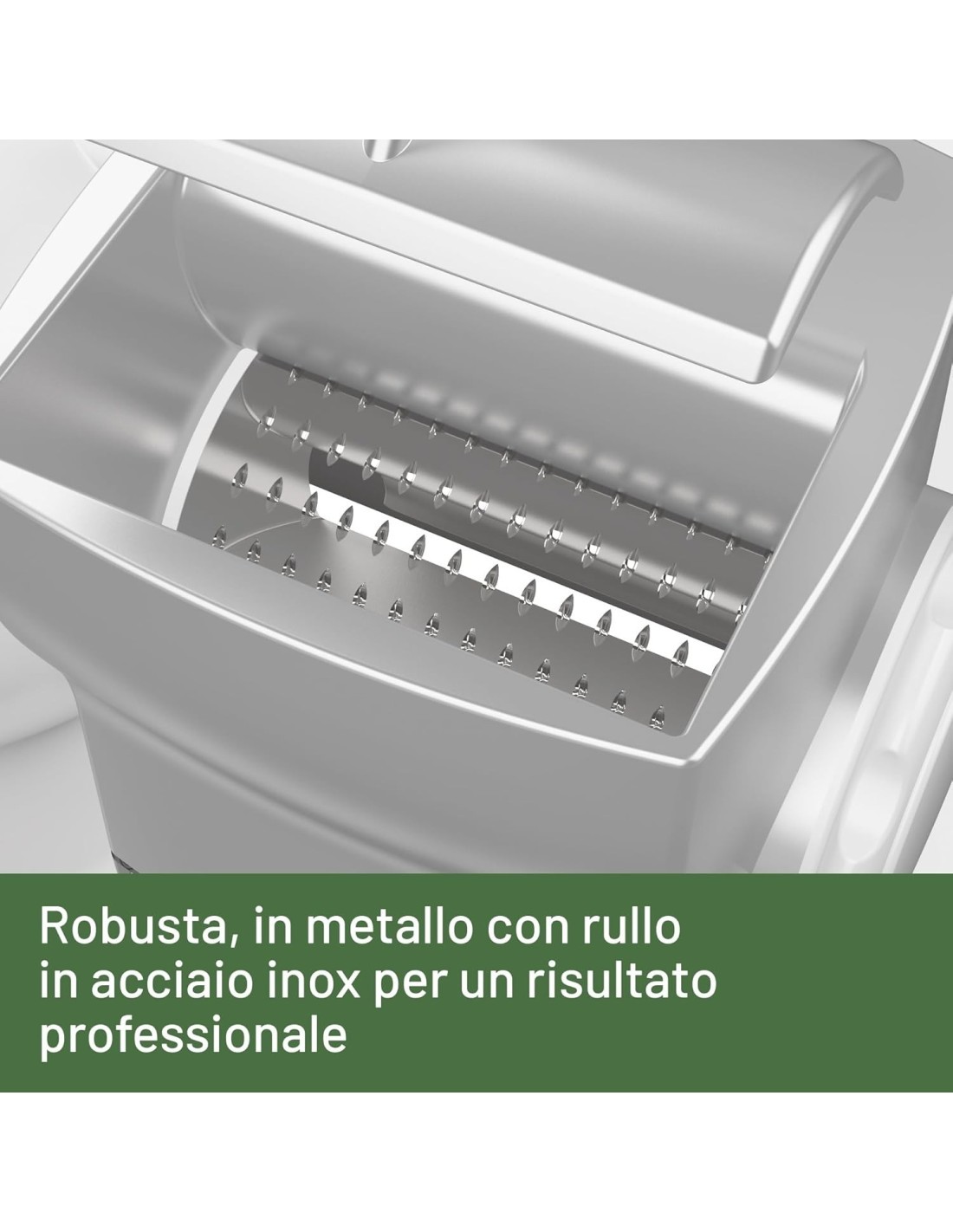 Imetec Grattugissima Grattugia Elettrica 150 W per Formaggio e Frutta Secca