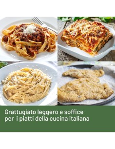 Imetec Grattugissima Grattugia Elettrica 150 W per Formaggio e Frutta Secca