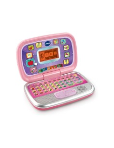 Computer Bit Smart Rosa, 20 Attività Educative, Schermo Interattivo, Personalizzabile, Tastiera QWERTY