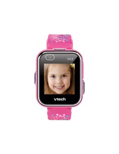 Orologio Smart Kidizoom Rosa, Smartwatch con Doppia Fotocamera e Videocamera, 8 Giochi e Sfide Sportive, Memoria 256 MB