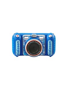 Fotocamera Kidizoom Duo Blu, Doppia Lente, 75+ Filtri, Ampio Display, Funzioni Extra, Resistente