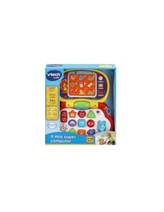 Baby Il Mio Super Computer, Gioco Educativo, 3 Modalità, Effetti Luminosi, 9 Tasti Interattivi, 20 Melodie