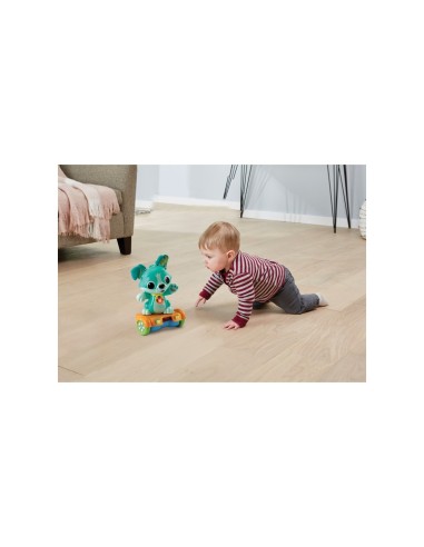 Baby Lord Cucciolo in Hoverboard, Cagnolino Interattivo con Sensori, Giochi Musicali e Educativi, Movimenti Automatici