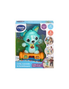 Baby Lord Cucciolo in Hoverboard, Cagnolino Interattivo con Sensori, Giochi Musicali e Educativi, Movimenti Automatici