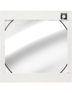 Atmosphera – Specchio Alice in metallo nero Ø76 cm