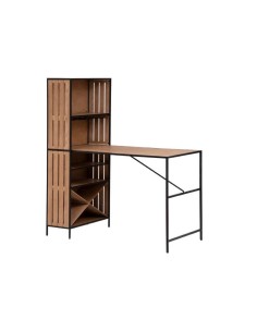 Atmosphera – Tavolo da bar Bakos in legno e metallo 153x80 cm