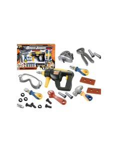 BRICO JUNIOR 10977 PLAYSET TRAPANO CON ACCESSORI