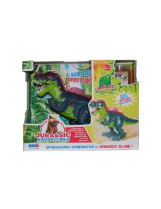 JURASSIC 11210 SPINOSAURO CON VASETTO SLIME