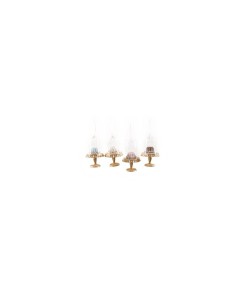 PENDENTE DOLCE IN CAMPANA RESINA 6,5X10,5CM ASSORTITO su TreG Ingrosso