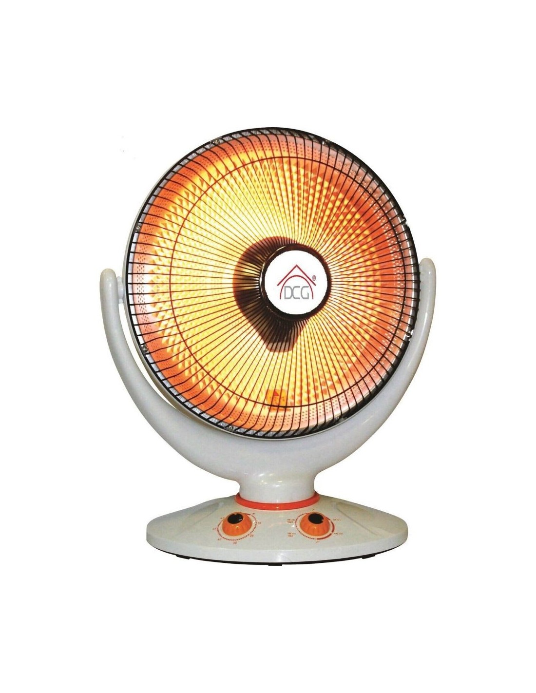 Stufa elettrica "carbon crystal" diametro 40cm oscillante SA9660N